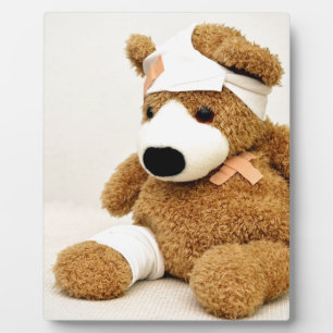Placa Expositora oso de peluche personalizado animal
