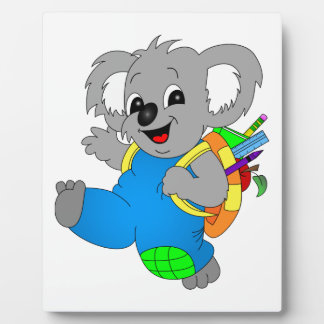 Placa Expositora Oso Koala con mochila