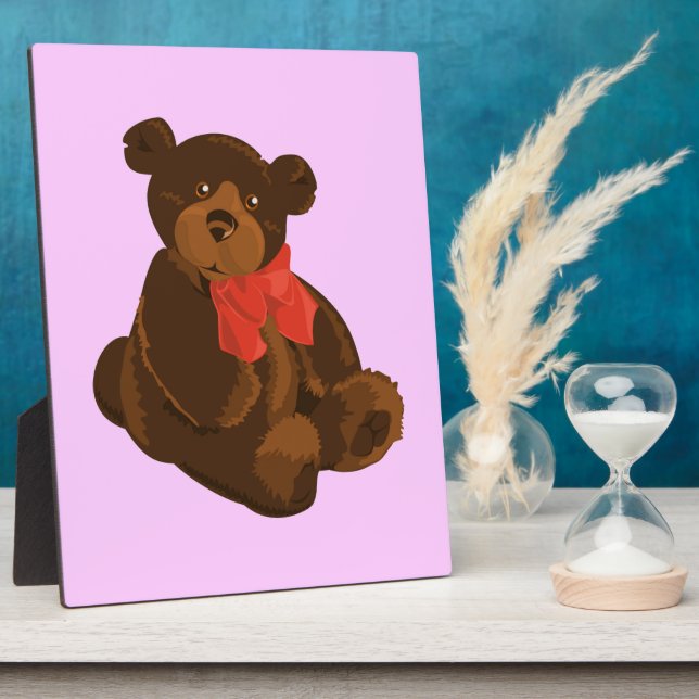 Placa Expositora Oso personalizado (Lado)