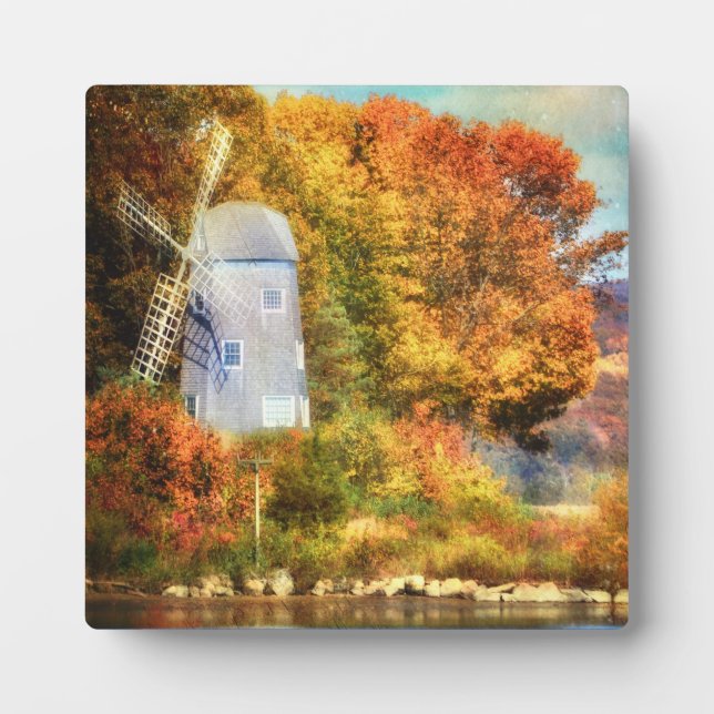 Placa Expositora Otoño En El Río (Frente)