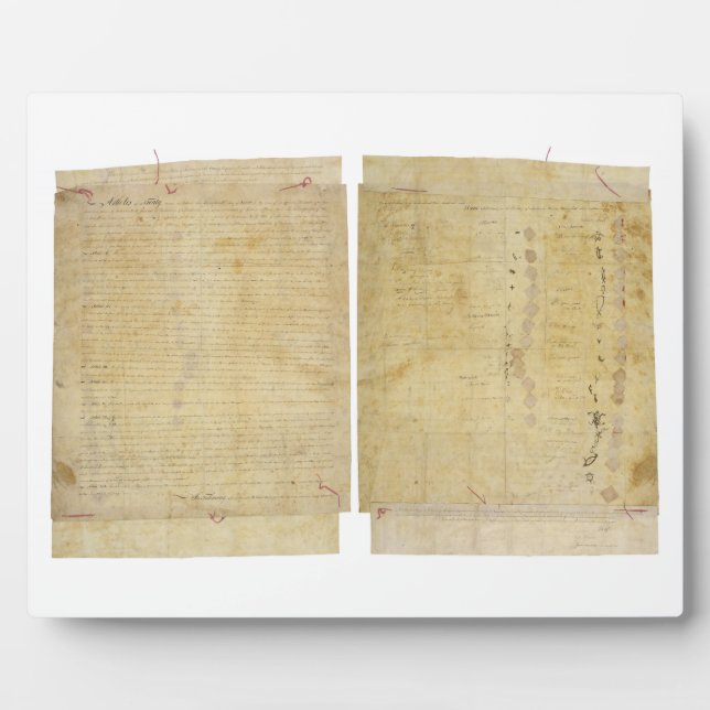 Placa Expositora Ottawa Chippewa Wyandot Potawatomi (Frente)