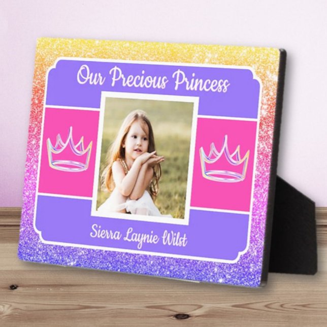 Placa Expositora Our Princess photo Tabletop Plaque with Easel (Subido por el creador)