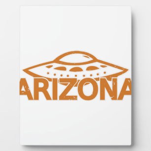 Placa Expositora OVNI de Arizona