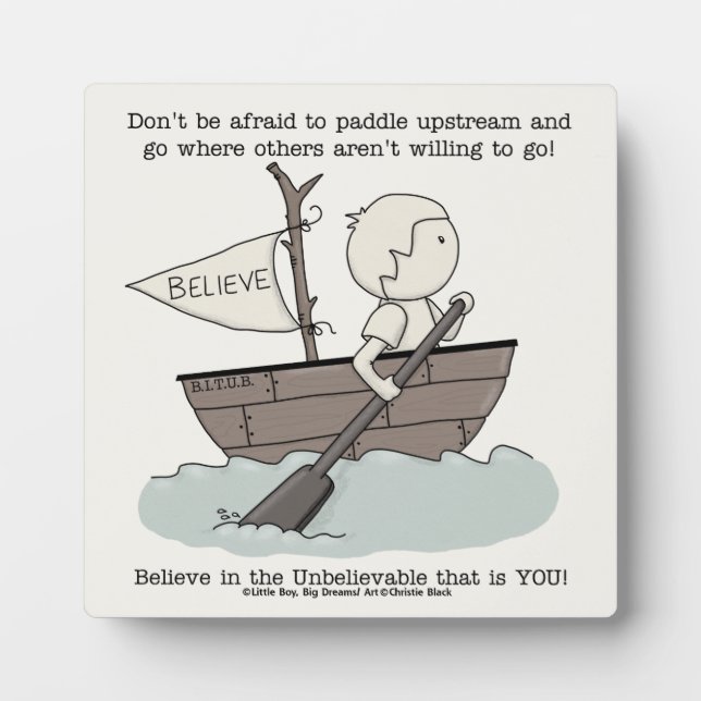 Placa Expositora Paddle Upstream (Frente)