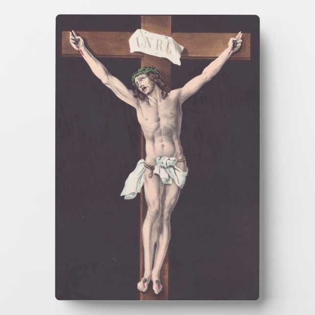 Placa Expositora Padre, en tus manos recomiendo mi espíritu (Frente)