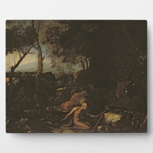 Placa Expositora Paisaje con St. Jerome