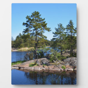 Placa Expositora Paisaje de Suecia