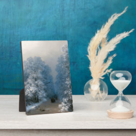 Placa Expositora Paisaje invernal de Ivan Aivazovsky