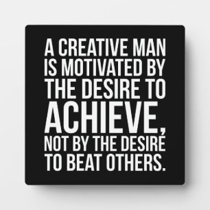 Placa Expositora Palabras inspiradoras - Deseo De Lograr