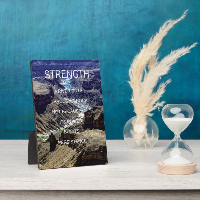 Placa Expositora Palabras motivacionales - Persistencia (Lado)