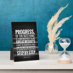 Placa Expositora Palabras motivacionales - Progreso