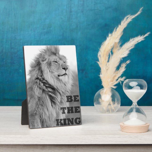 Placa Expositora Palabras motivacionales - Sea el rey (Lado)
