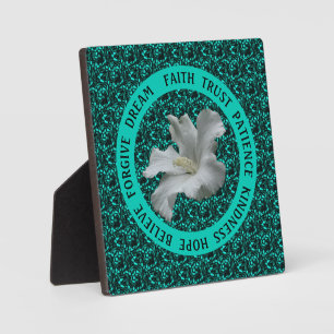 Placa Expositora Palabras motivadoras Hibiscus Inspirador