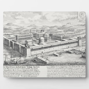Placa Expositora Palacio de Diocleciano (245-313), Split, Yugoslavi