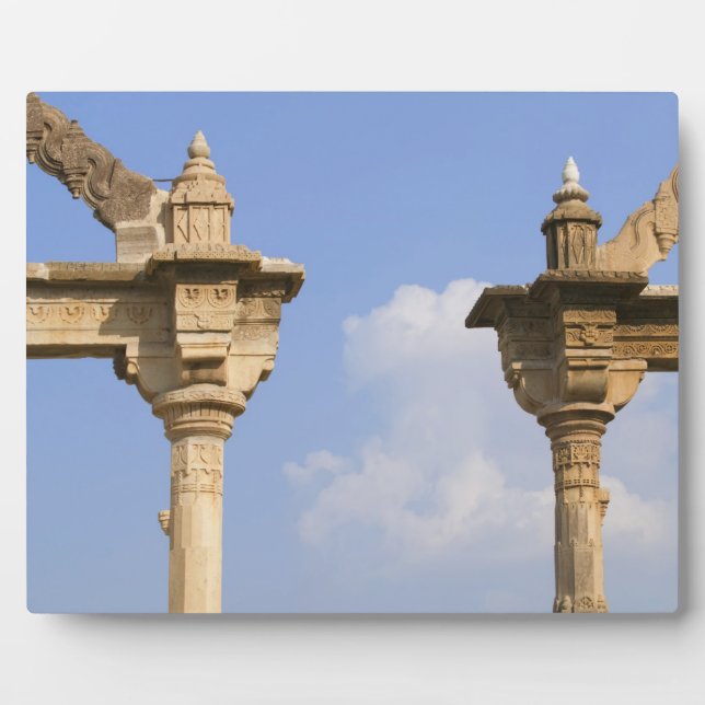 Placa Expositora Palacio de la Ciudad, Udaipur, Rajasthan, India 2 (Frente)