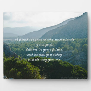 Placa Expositora Paleta del proverbio de amistad