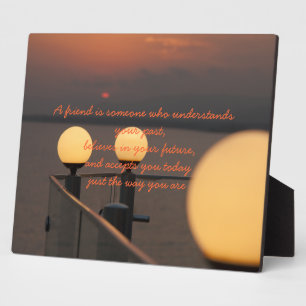 Placa Expositora Paleta del proverbio de amistad