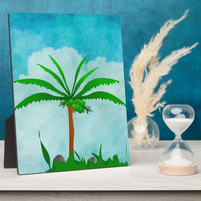Placa Expositora Palm Tree Plaque (Lado)