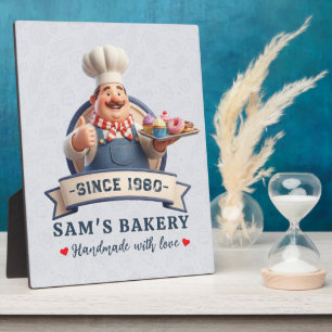 Placa Expositora Panadería Pastelería Chef Postres Dulces Pastelerí