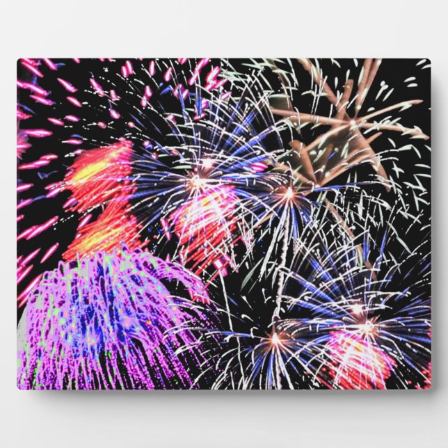 Placa Expositora Pantalla de fuegos artificiales (Frente)