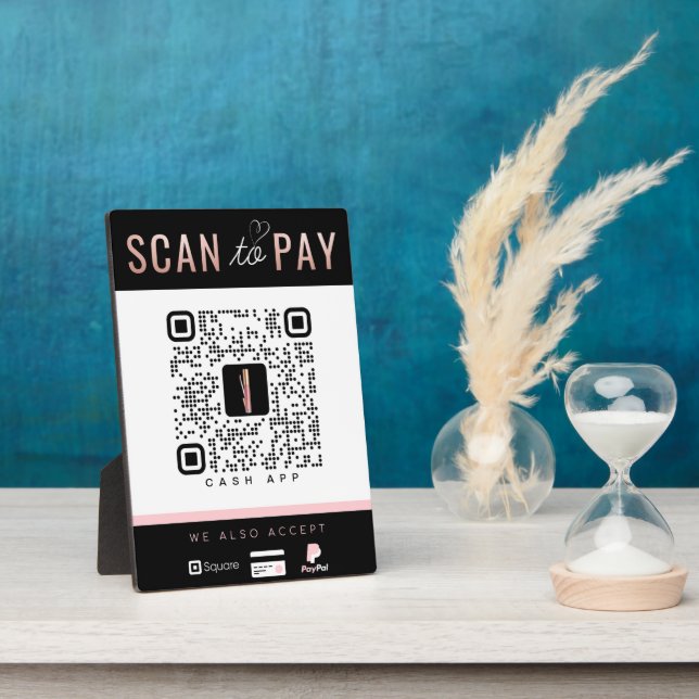 Placa Expositora Pantalla de pago de proveedor (Lado)