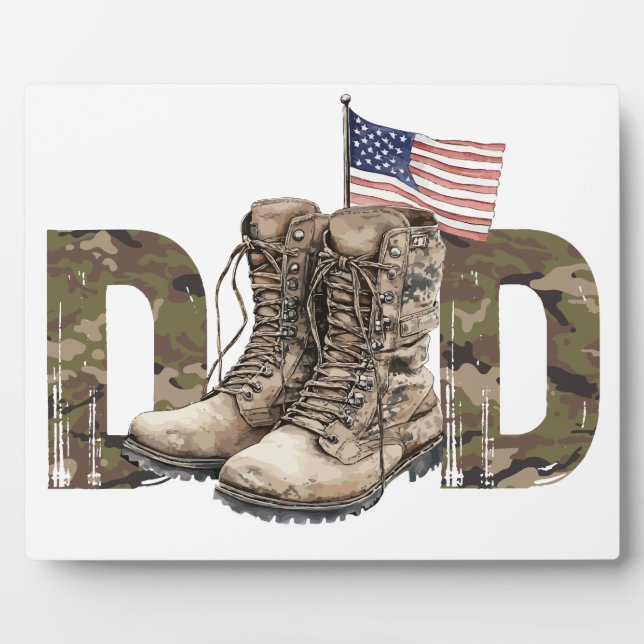 Placa Expositora Papá, siempre has sido mi héroe (Frente)