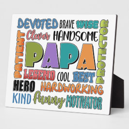 Placa Expositora Papa: Un legado de fuerza y amor