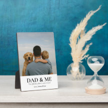 Papá y yo | Foto del Día del Padre Cute - Moderno