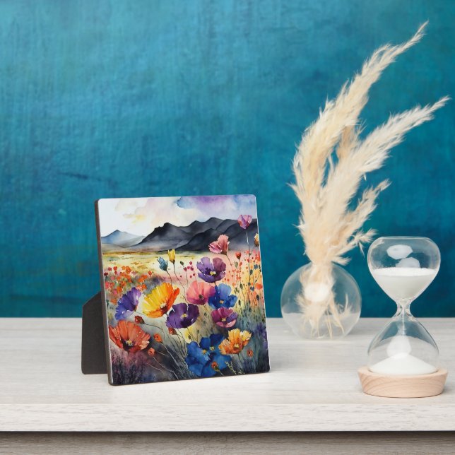 Placa Expositora Papas y montañas (in situ)