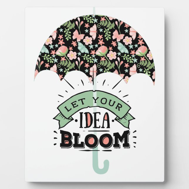 Placa Expositora Paraguas Idea Bloom (Frente)