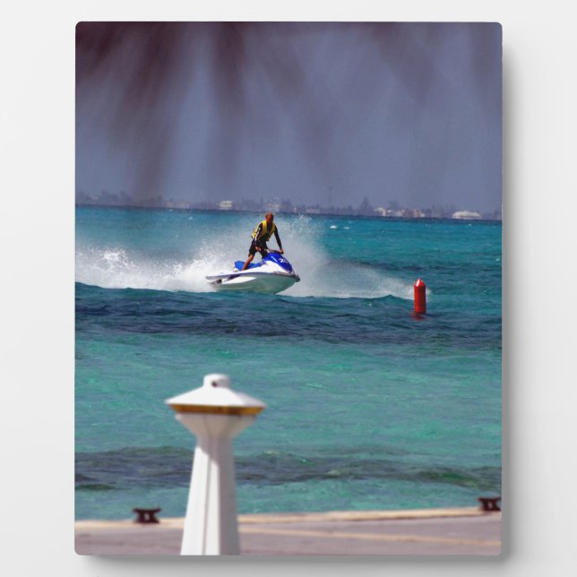 Placa Expositora Paraíso de Jet Ski (Frente)