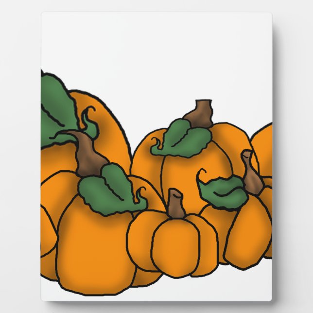 Placa Expositora parche de calabaza (Frente)