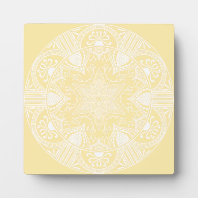 Placa Expositora Parchment Mandala (Frente)