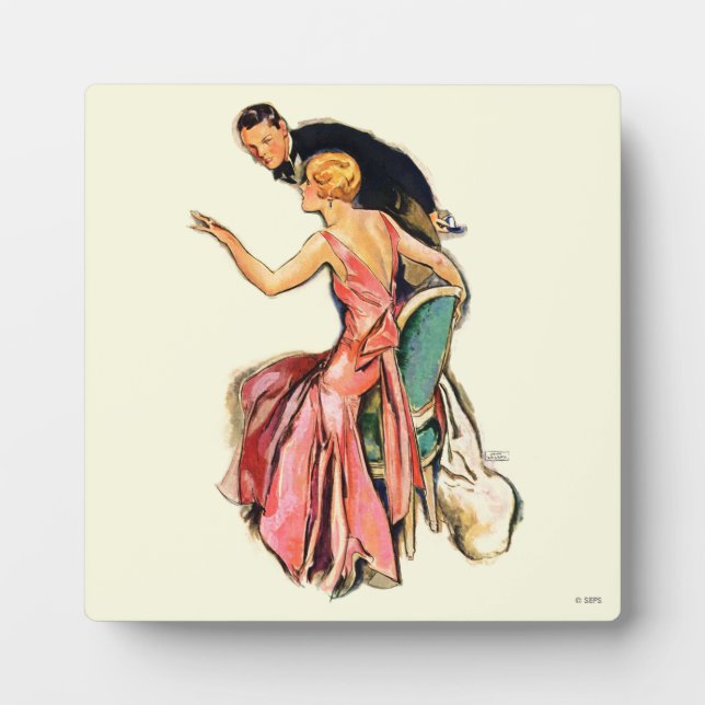 Placa Expositora Pareja comprometida (Frente)