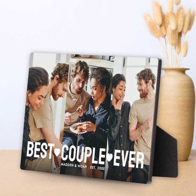 Placa Expositora Pareja moderna 3 Collage de fotos mejor pareja de  (Subido por el creador)