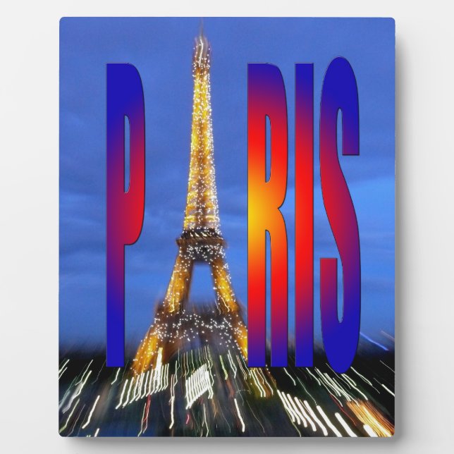 Placa Expositora París Francia (Frente)