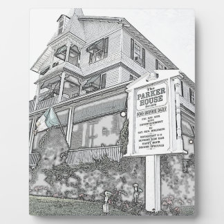 Placa Expositora Parker House Sketch - Jersey Shore