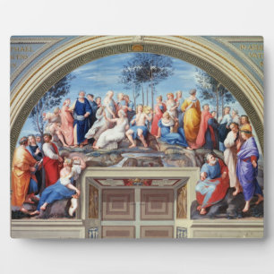 Placa Expositora Parnassus y el Disputa, de la Stanza della S