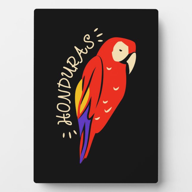 Placa Expositora Paro de Honduras (Frente)