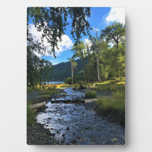 Placa Expositora Parque Estatal Lago Wallowa, OR