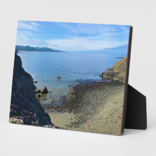 Placa Expositora Parque Estatal Sisters Rock, Costa de Oregón