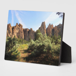 Placa Expositora Parque estatal Smith Rock, OR