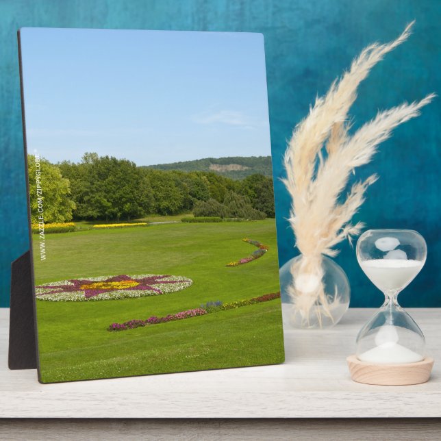 Placa Expositora Parque Rheinaue Plaque (Lado)