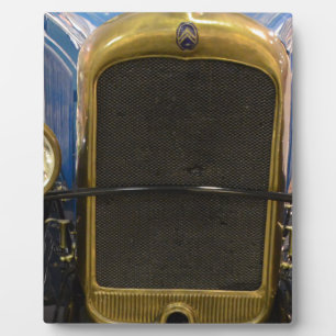 Placa Expositora Parrilla de coches de época