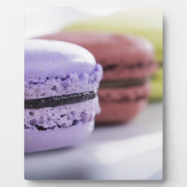 Placa Expositora Pastel Chef French Macaron (Frente)