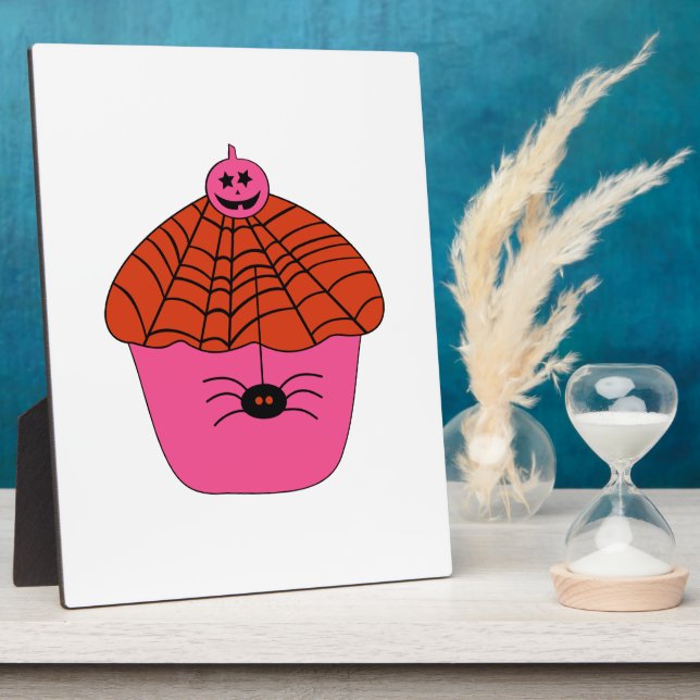 Placa Expositora Pastel de Halloween espumoso (Lado)