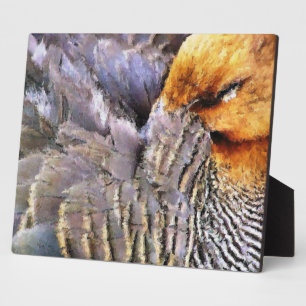 PLACA EXPOSITORA PATO DE DORMIR