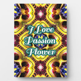 Placa Expositora Patrón de Caerulea de Passiflora