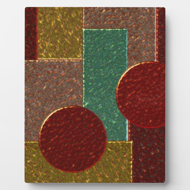 Placa Expositora Patrón de Emalie brillante (Frente)