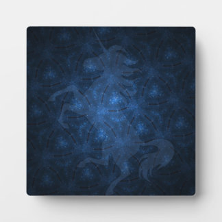 Placa Expositora Patrón de espuma con unicornio